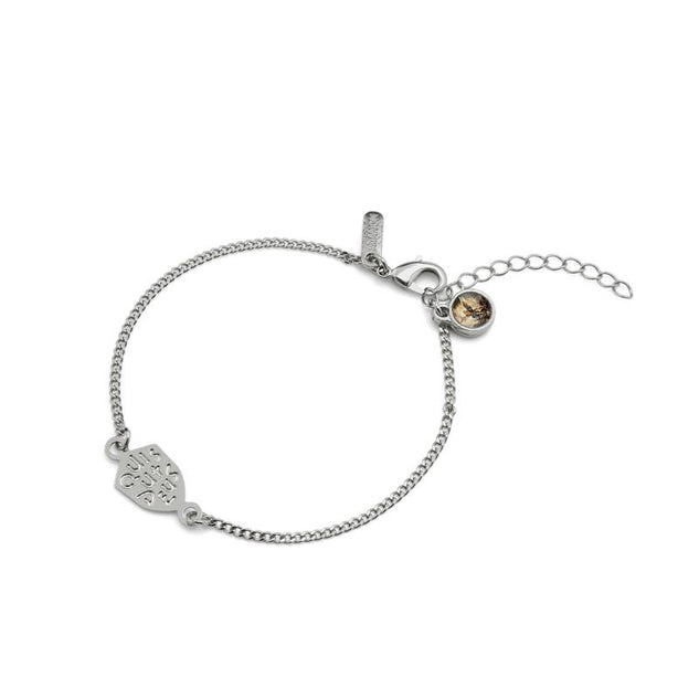 Pulseira Corrente Niquelada São Miguel Arcanjo